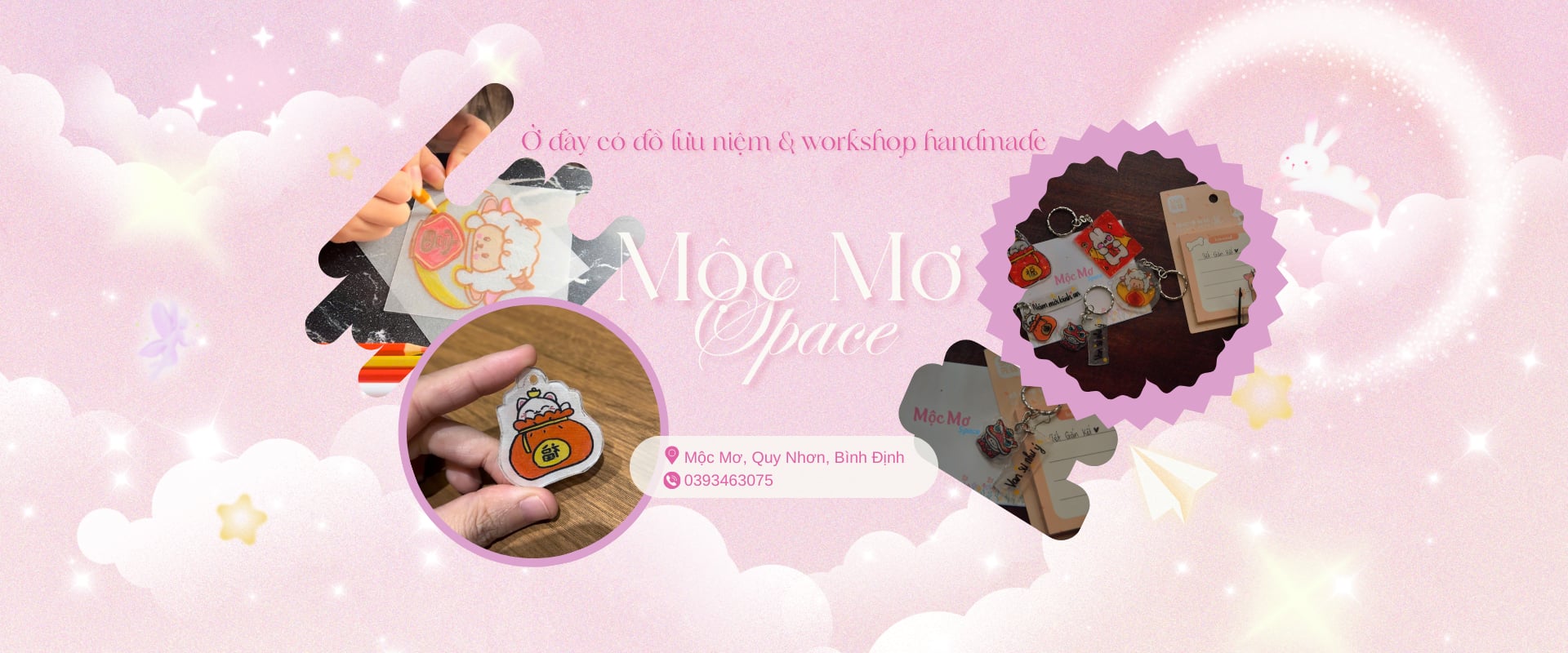 WORKSHOP LÀM MÓC KHÓA BẰNG GIẤY KHÒ NHIỆT: MỘC MƠ SPACE